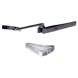 GHM Shimstock Occlusion Foil STRIPS - 12 micron, 5" x 20", 300/Box. To test