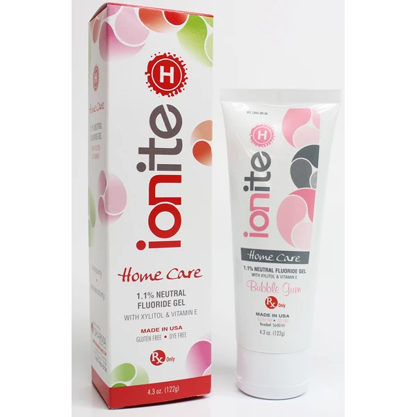 Ionite-H Home care toothpaste - Bubble Gum, 4.3 oz. tube. Prescription strength