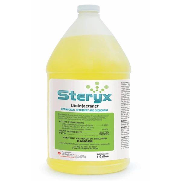 Steryx 4 gallon/case refill, Ready-To-Use Disinfectant, Decontaminant