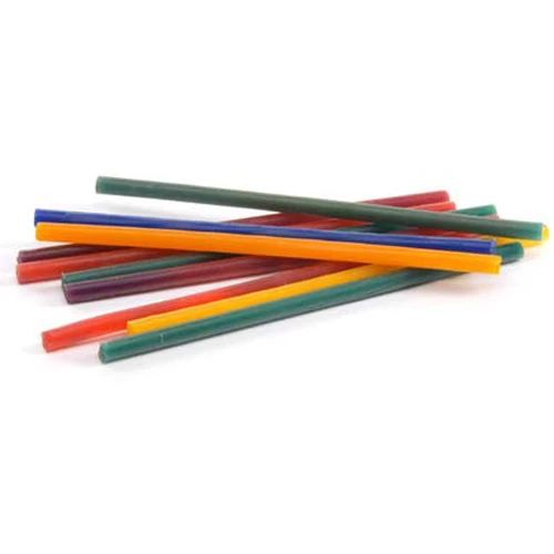 Palitos de cera perimetral de plástico azul Buffalo Dental, 52/caja. Con fragancia agradable.