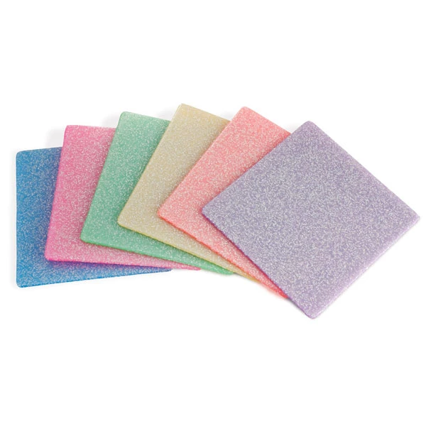 ProForm Glitter Guard Mundschutz-Laminat - Pink, 6/Stk. 5" x 5" .157" (4mm)
