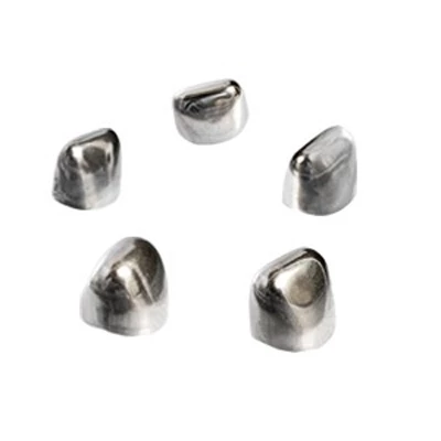 Corona anteriore AceroXT UL Lateral SS G3, 5/pk. Le corone originali sono realizzate