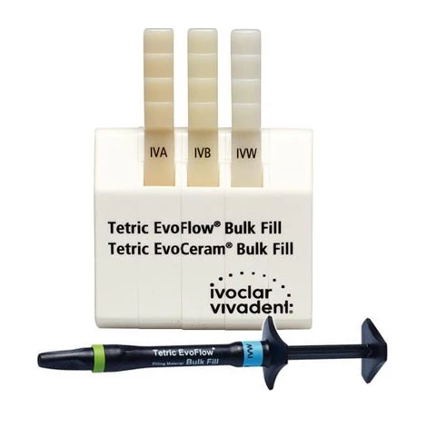Tetric EvoFlow Bulk Fill Syringe Refill - Shade IVW (White/Bleach) 2 Gm Tetric EvoFlow Bulk Fill Syringe Refill - Shade IVW (White/Bleach) 2 Gm