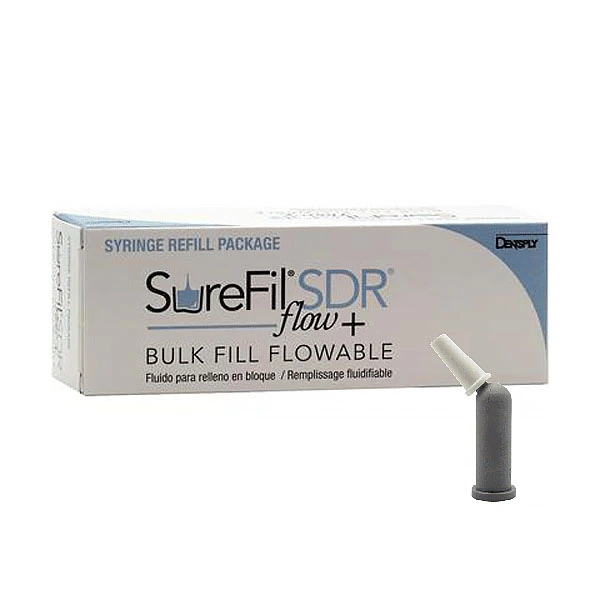 SureFil SDR Flow + Bulk Fill Flowable, Sombra Universal, Recarga de Puntas Compula de 0.25 Gm, 15/Paq.