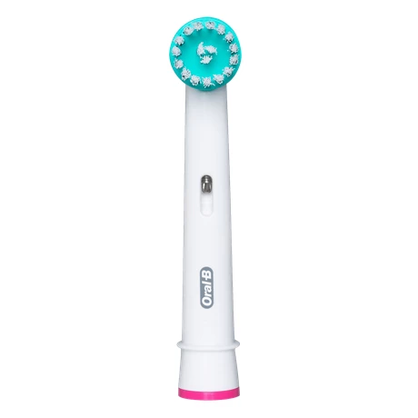 Recambios de cabezales Oral-B Ortho, 1 cabezal/tarjeta, 6 tarjetas/caja. Diseñados para limpiar.