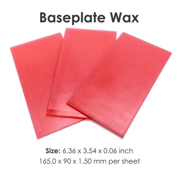 BesQual Baseplate Wax, 5 Lb. Pink, all purpose, extra tough, highly flexible