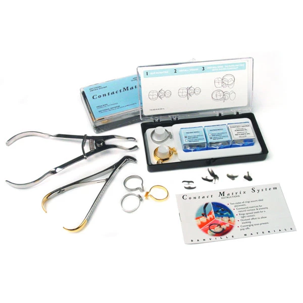 Kit Clínico Contact Matrix MegaRing Plus: 6 Mega Rings (3 hacia adentro y 3 hacia afuera)