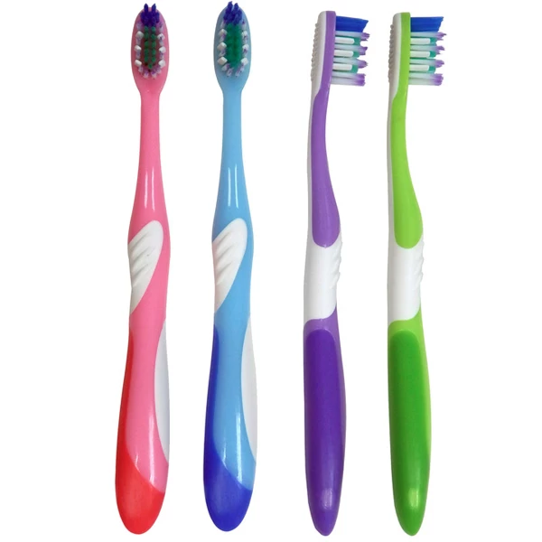 OraFlex Sensitive Toothbrush, 28 Tuft X-Soft, Multi-Color Bristles, Assorted Colors 72/Case