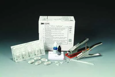 Ketac-Silver Maxicap Intro Kit, Glass Ionomer for Core Build-Ups, Small Ketac-Silver Maxicap Intro Kit, Glass Ionomer for Core Build-Ups, Small