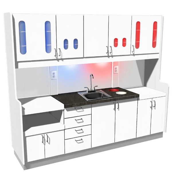 Signature Series Komplettsterilisationsgerät. Kratzfester HP-Laminat, 2