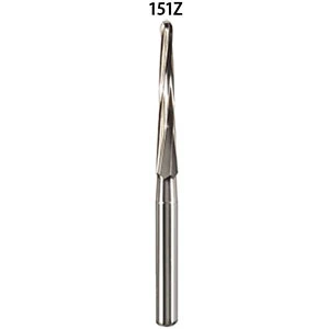 Bur de Carburo Taper Fisher NeoBurr FG #151Z SL (longitud quirúrgica), 5/Paq.