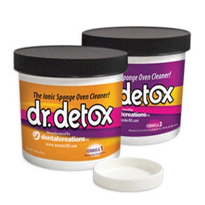 Dr. Detox Oven Cleaning Kit: 0.5 Lb. Jar each of Formula 1 & 2; 1 Ceramic