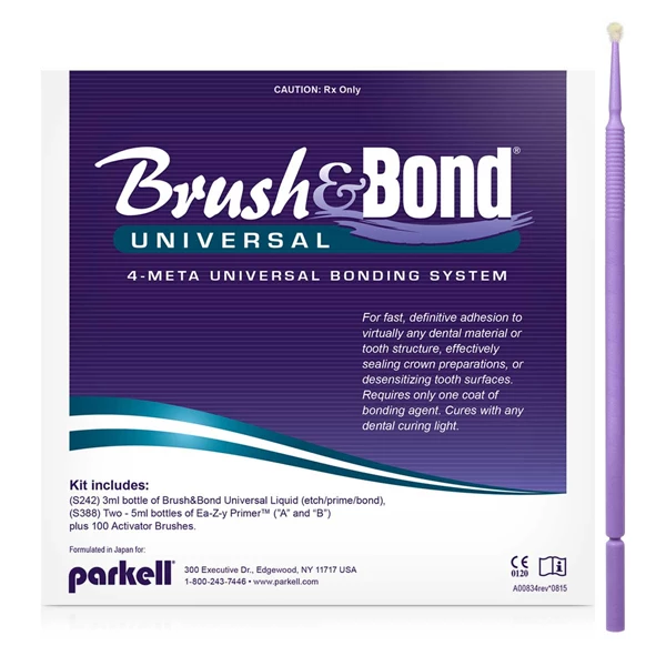 Brush & Bond Universal 4-Meta Bonding System Kit, includest: 1 - 3 ml Universal
