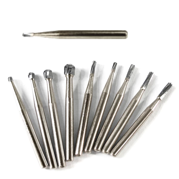 AccuCut FG #330 pear shaped carbide bur, 100/pk. Premium European quality