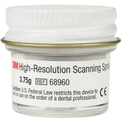 Midmark 3M High-Resolution Scanning Spray Powder, 3.75gm Jar. Sprayable Powder