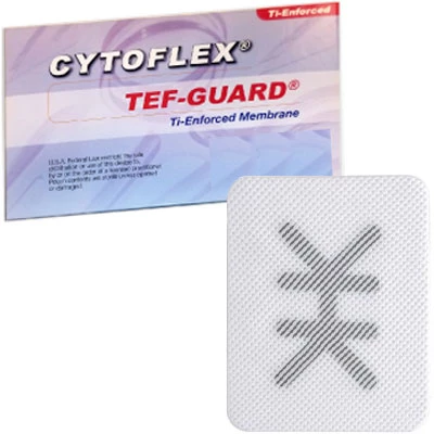 Membrana de ePTFE reforzada con titanio Cytoflex Ti-Enforced TEF-Guard 25x30mm