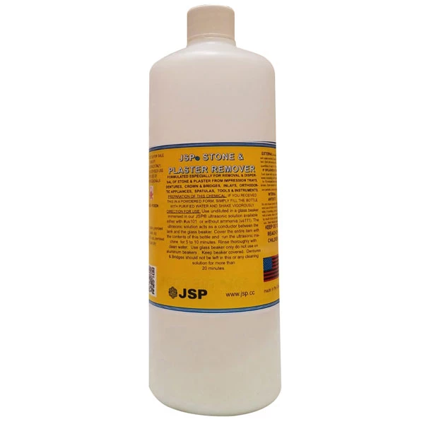 JSP Plaster and Stone Remover, 32 oz Premixed. Excellent for plaster & stone JSP Plaster and Stone Remover, 32 oz Premixed. Excellent for plaster & stone