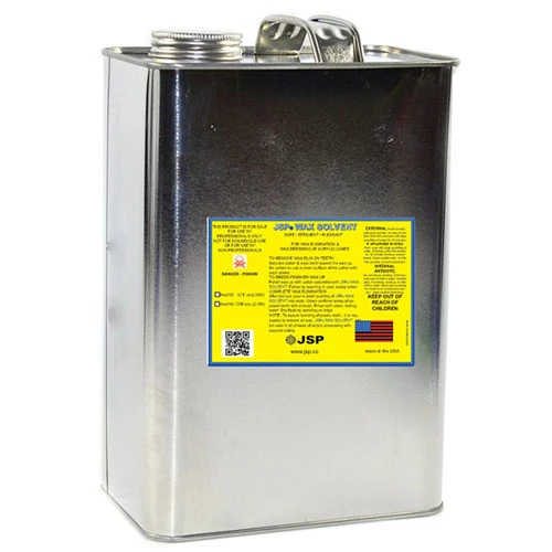 Disolvente de cera JSP - 1 galón. Disolvente no tóxico y de acción rápida para la eliminación de cera.