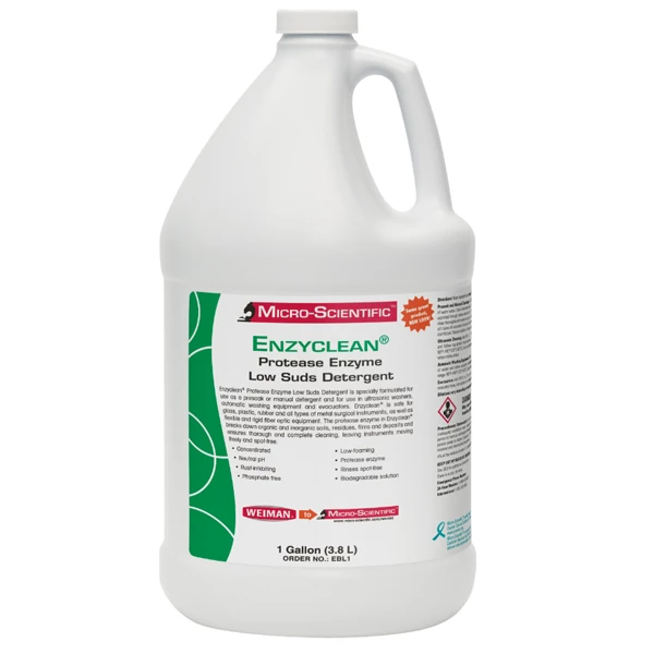 Enzyclean Protease Enzyme Low Suds Detergent, 1 Gallon, concentrated. Specially