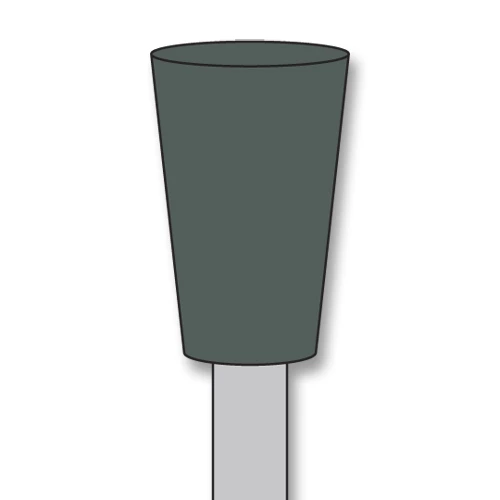 iSmile Amalgam & Gold Polishers - First Step Medium FG GC, 7 x 10mm. 6/pk