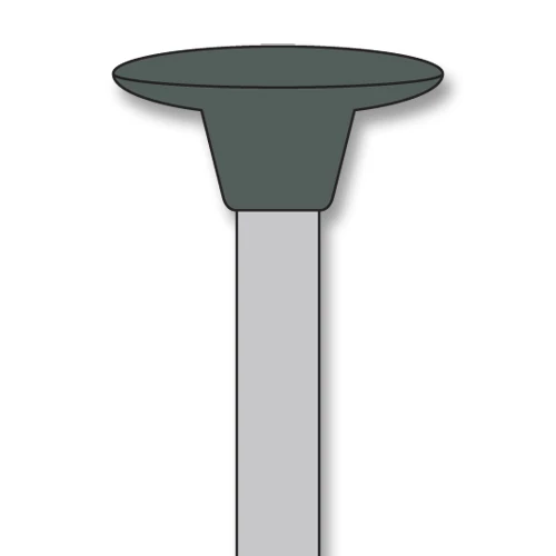 Pulidores de Amalgama y Oro iSmile - Primer Paso Medio RA GD, 10 x 2.5mm. 6/unid.