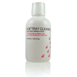 COE Tray Cleaner - Bacteriostatic, Dustless Formula, removes alginates, waxes COE Tray Cleaner - Bacteriostatic, Dustless Formula, removes alginates, waxes
