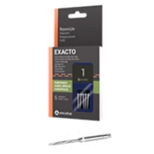 Exacto Translucent posts trial kit #1. 5 posts & 1 bur. High light transmission