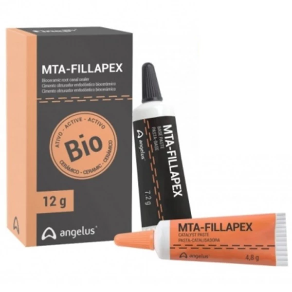 MTA Fillapex тюбик 12 г. Биокерамический герметик для корневых каналов для заполнения корневого канала.