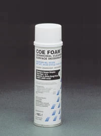 Coe Foam II Limpador Germicida em Espuma e Desodorante de Superfície, Lata de 18 oz.
