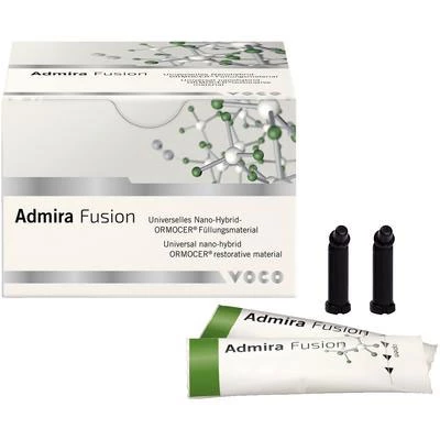Admira Fusion GA5 Recarga: Cápsulas de 0.2g 15/Paq. ORMOCER nanohíbrido universal.