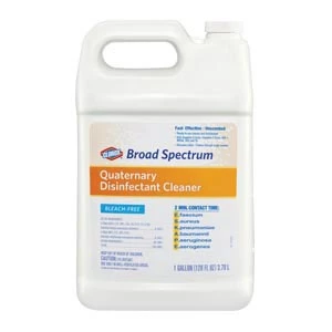 Clorox Broad Spectrum Quaternary Disinfectant Cleaner Refill 1 Gallon bottle Clorox Broad Spectrum Quaternary Disinfectant Cleaner Refill 1 Gallon bottle