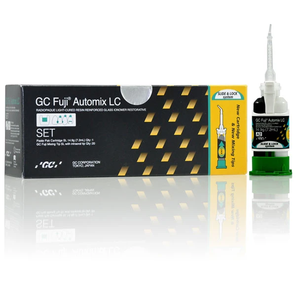 GC Fuji Automix LC восстанавливающий набор, оттенок A2. Содержит: 1 x 14.9 г (7.2 мл)