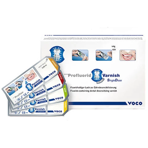Profluorid 5% Varniz de Fluoruro de Sodio - Chicle, 200 - dosis individuales de 0.4 ml