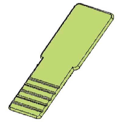 Tabs de soporte para sensor intraoral universal XIOS PLUS, verdes. 100/unidad. Compatible con XIOSPLUS.