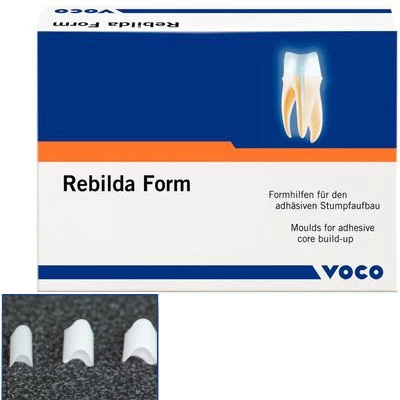 Rebilda Form Large, 20/Pk. Shaping aid for core buildups. Molds for core Rebilda Form Large, 20/Pk. Shaping aid for core buildups. Molds for core