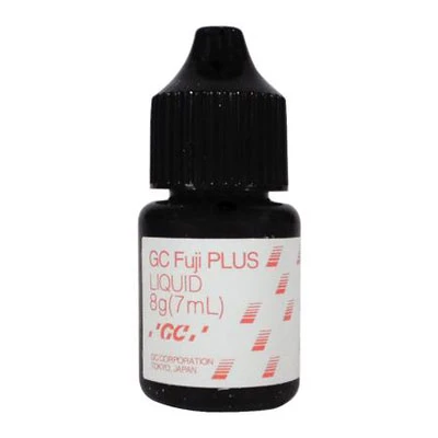 GC Fuji Plus Liquid Only. Resin Reinforced Glass Ionomer Luting Cement, 7 mL