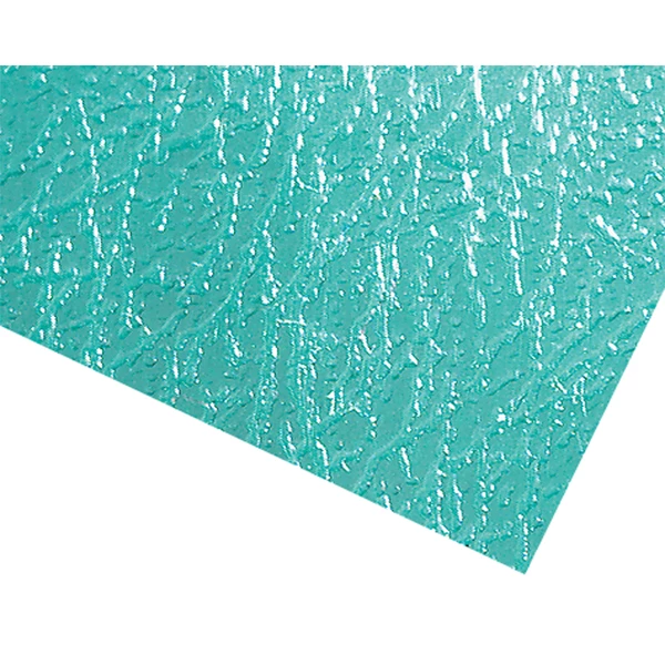 Hojas de cera Dentaurum, de venas medianas, 0.45 mm de grosor, 150 mm x 70 mm, verdes, 15.