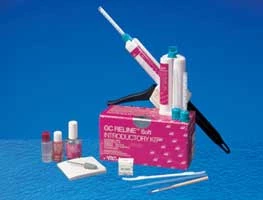 GC Reline Extra Soft VPS Denture Reline Material, Introductory Kit: 1 - 48 ml