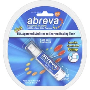 Крем для лечения герпеса Biotene Abreva, 6 туб с насосом по 2 г в упаковке.