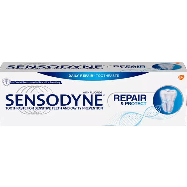 Sensodyne Repair & Protect Toothpaste, Original, 12- 3.4 oz. Tubes Sensodyne Repair & Protect Toothpaste, Original, 12- 3.4 oz. Tubes