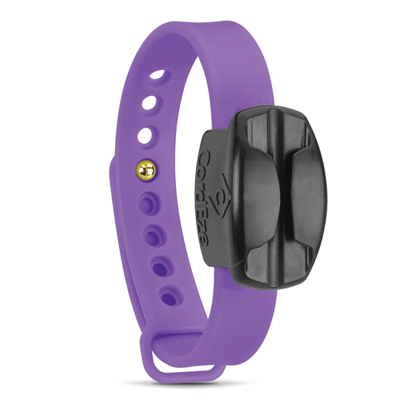 CordEze Duo – Mini, Purple, 1 Wristband and 1 Attachment that fits