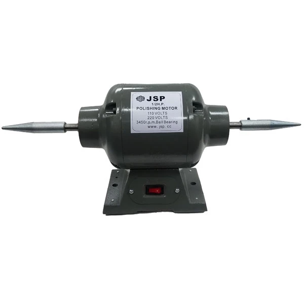 JSP Dental Lab Polishing Lathe 1/2 HP, with Tapered Spindles. Ideal