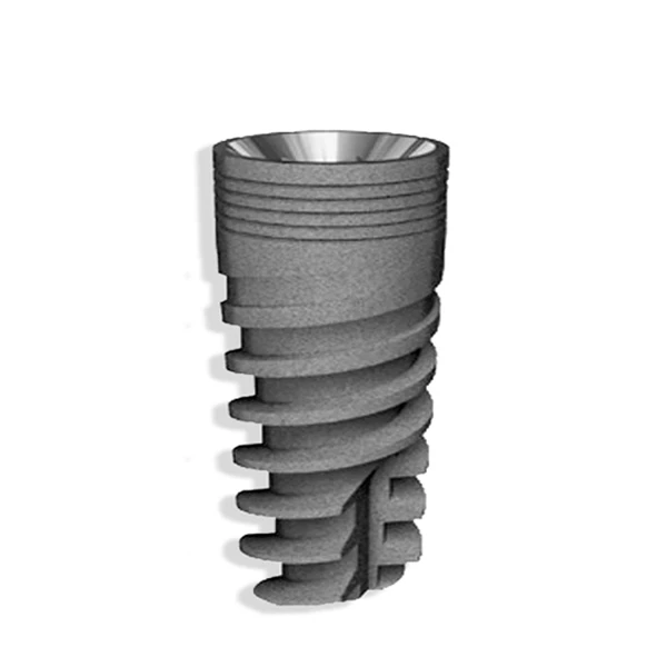 Implante dental de 6.0 mm de diámetro y 07 mm de longitud compatible con MIS.