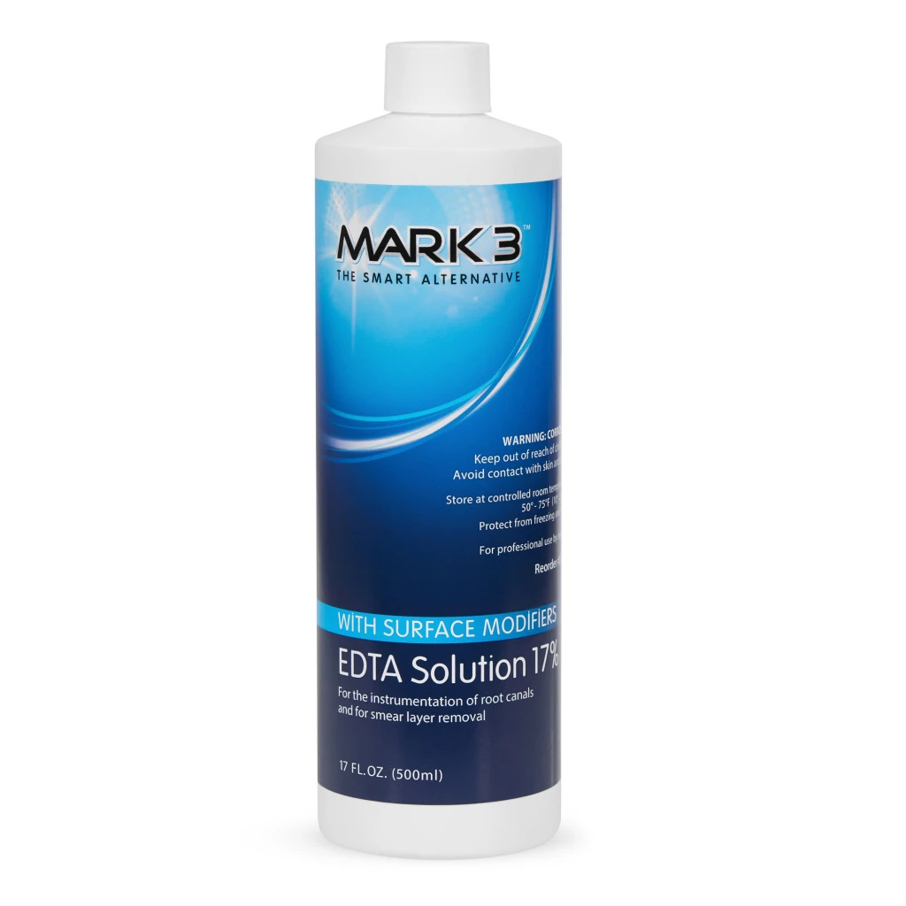 MARK3 EDTA 17% concentration solution, 500 ml bottle. An effective calcium MARK3 EDTA 17% concentration solution, 500 ml bottle. An effective calcium