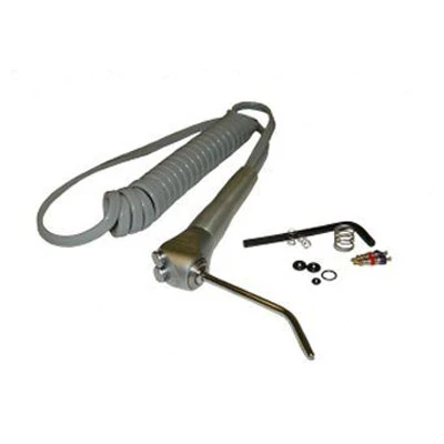 Jeringa de núcleo de válvula de limpieza rápida con tubo enrollado LT. Punta de cambio rápido.