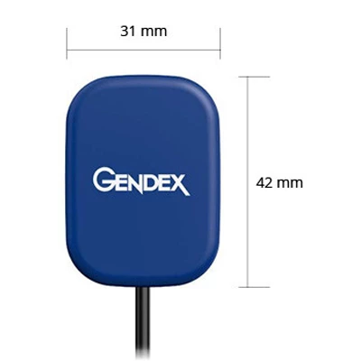 Gendex GXS-700 Дентальный рентгеновский сенсор размер 2, экспортная упаковка, 1 шт. Закругленные углы.