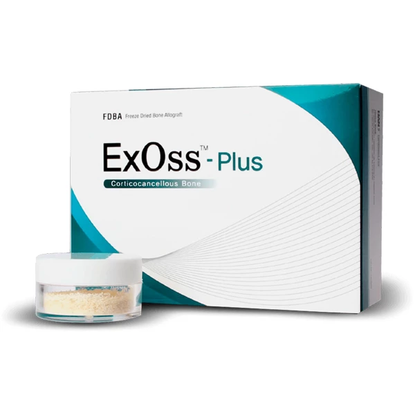 ExOss Plus 1.0cc Bone Particulate 0.200-0.850mm. Mineralized Cortical/Cancellous Bone