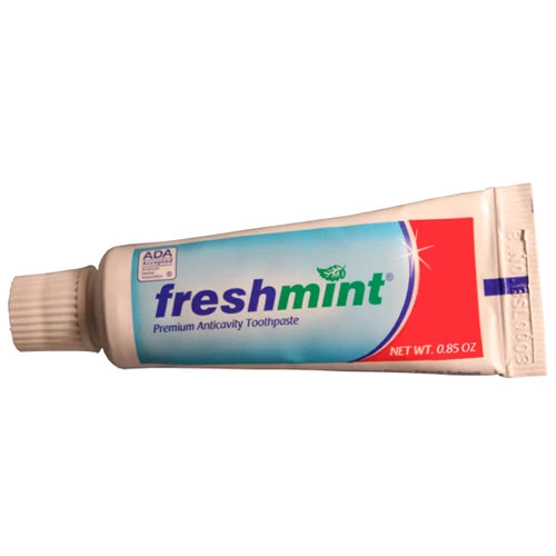 Зубная паста Freshmint Premium от кариеса, мятный вкус, тюбик 0,85 унции, 144 шт./кор.