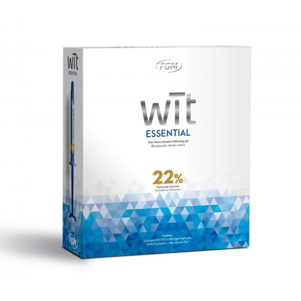 Wit Essential 22% Carbamidperoxid Home Whitening Gel Set: 4 x 3g