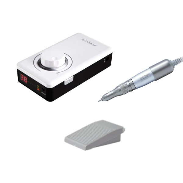 Saeyang K-38 MicroMotore Portatile (Bianco/Clip) - Set completo. Include